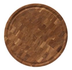 Woodsea Woodstone Oak Round - Oak Wooden Round Cutting Board Ø42cm 1208971525