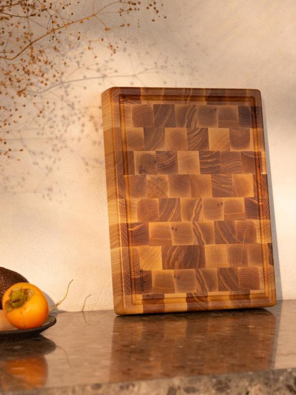 Woodsea Woodstone Ash M - Ash Wooden Cutting Board 30x40cm 1208971527