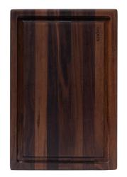 Woodsea Butcher Groove L - Walnut Wooden Cutting Board with juice groove 60x45 cm 1208971536