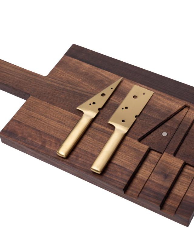 Woodsea Cheese Walnut M - Walnut Wood Cheese Board 55x20cm 1208971559