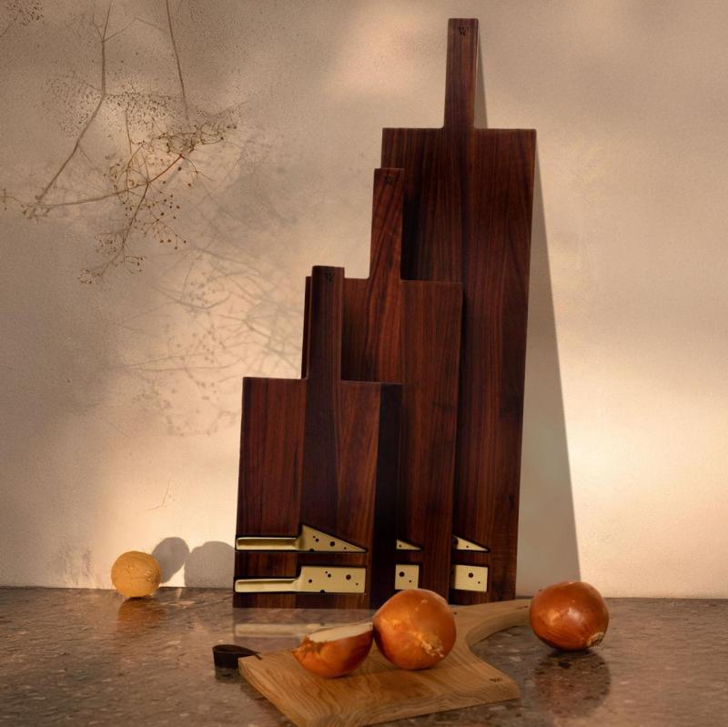 Woodsea Cheese Walnut M - Walnut Wood Cheese Board 55x20cm 1208971559