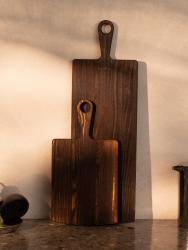 Woodsea Pine Burned - Pine Serving Plank 11x62 cm 1208971579