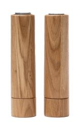 Woodsea Upside Down Oak - Oak wooden pepper mill Ø5.4x22.5 cm 1208971592