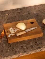 Woodsea Block Walnut L - Walnut Wooden Chopping Block 50x25 cm 1208971607