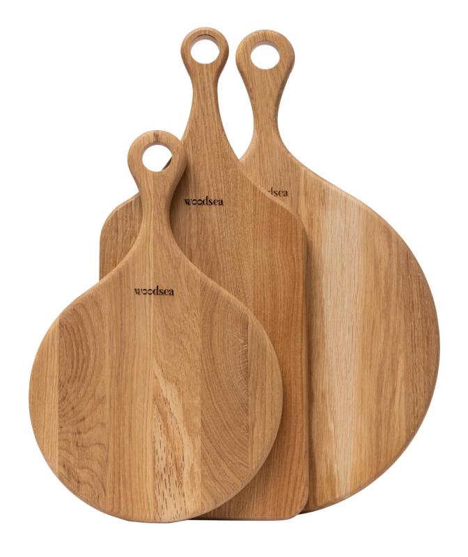 Woodsea Native S - Oak Pizza Board Round Ø25x2 cm 1208971611