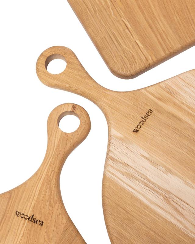 Woodsea Native S - Oak Pizza Board Round Ø25x2 cm 1208971611