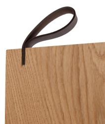 Woodsea Serving S - Oak Serving Board 55x17 cm with Leather Handle 1208971615