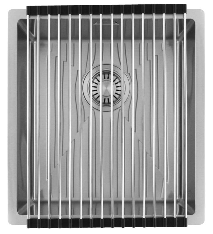 Pure.Sink Luxion Stainless steel sink 36x40 cm undermount, flush mount, and top mount  PLX3640-02