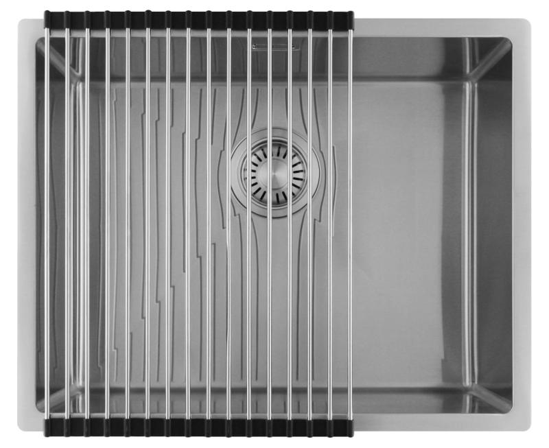 Pure.Sink Luxion Stainless steel sink 50x40 cm undermount, flush mount, and top mount  PLX5040-02