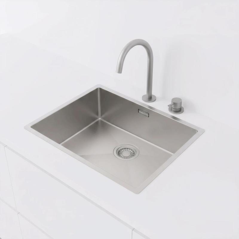 Pure.Sink Luxion Stainless steel sink 50x40 cm undermount, flush mount, and top mount  PLX5040-02