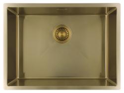 Pure.Sink Luxion Gold sink 55x40 cm undermount, flush mount, and surface mount PLX5540-60