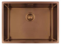 Pure.Sink Luxion Copper sink 55x40 cm undermount, flush mount, and surface mount PLX5540-62