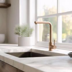 Pure.Sink Elite Steel Spark kitchen faucet PVD copper PS8040-62