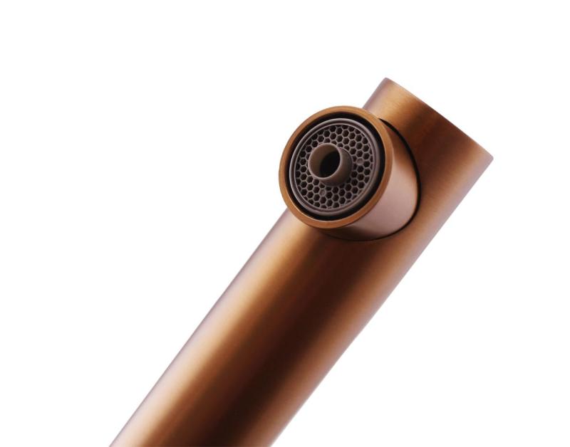 Pure.Sink Elite Steel Clear-S PVD Gun Metal 3-way Kitchen Faucet with Pull-out Spout and Filtered Water PS8120-61