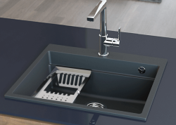 Massimo Accessory Plate Tray Black Matte 366x176x63mm