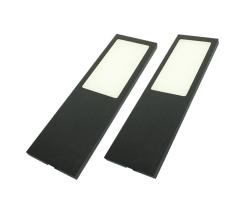 Indux Solin Kitchen Surface Mount Multi Tone LED Set 2 Spotlights x 3.6 W Black 1208972344