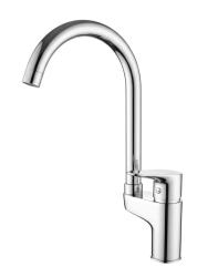 Aquanello Casa Kitchen mixer tap Chrome with top lever CR-1202-CS