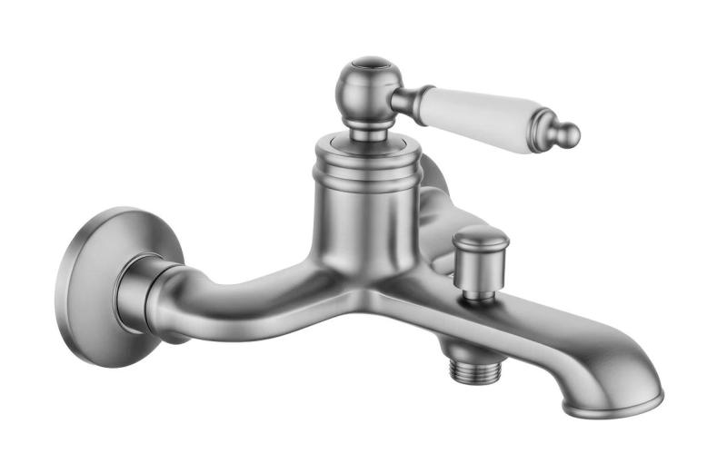Aquanello Heritage Manor Classic Bath Mixer Tap Stainless Steel NB-3001-HM
