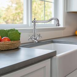 PB Old Fashion kitchen faucet V1910 Chrome