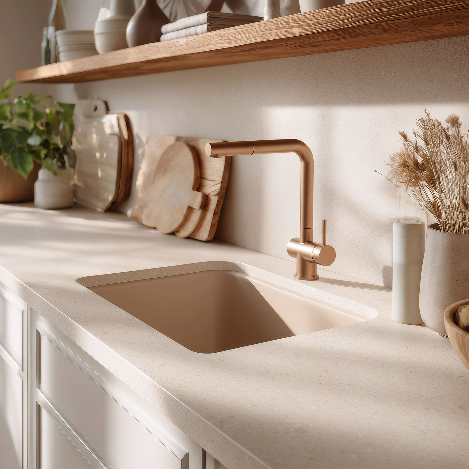 Neutral sinks: timeless class and the perfect basis for your kitchen