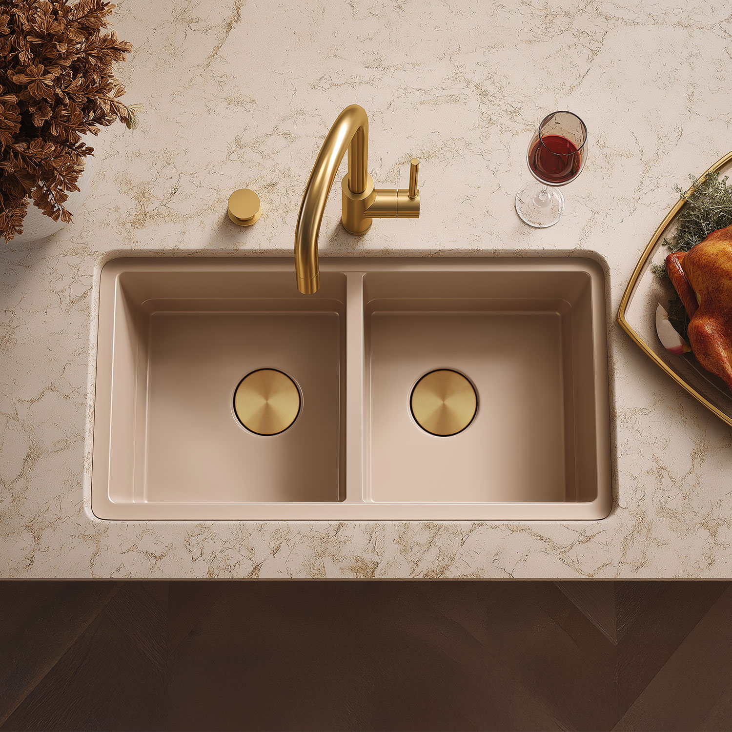 The Ultimate Cleanup: Why a Double Bowl Sink Is a Host’s Best Friend