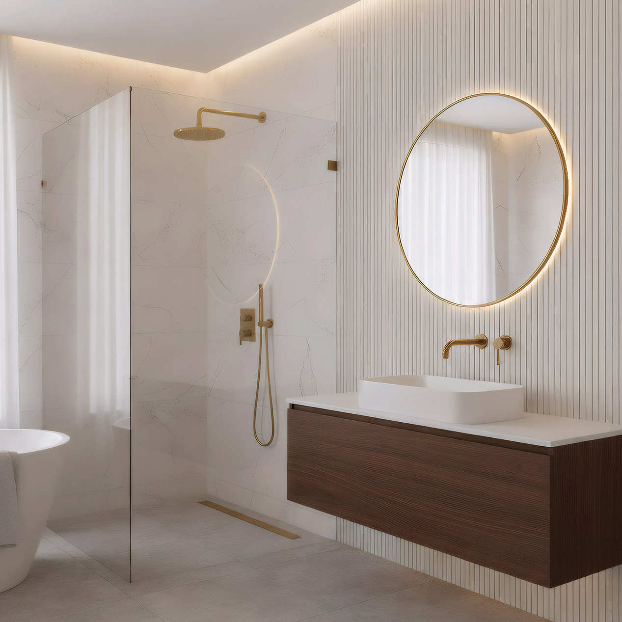 Why Gold Is the New Must-Have in Bathroom Design